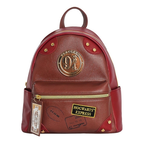 Harry Potter Platform 9 & 3/4 Howgarts Express Mini Backpack - Picture 1 of 12